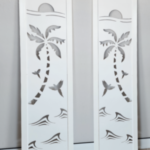 Coastal Charm Shutter Parrots sold in pair left and right 2shuters