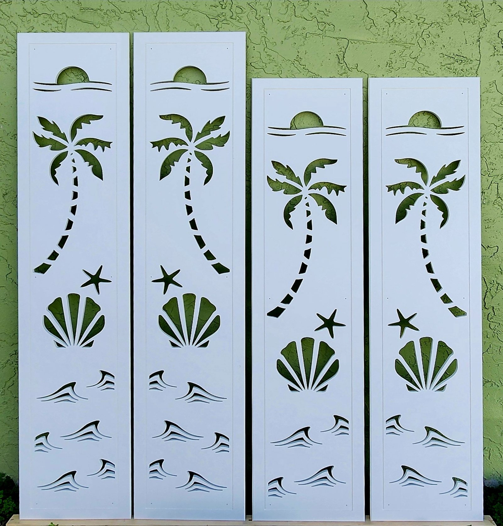 Coastal Charm Shutter Seashell sold in pair left and right 2shuters - Image 4