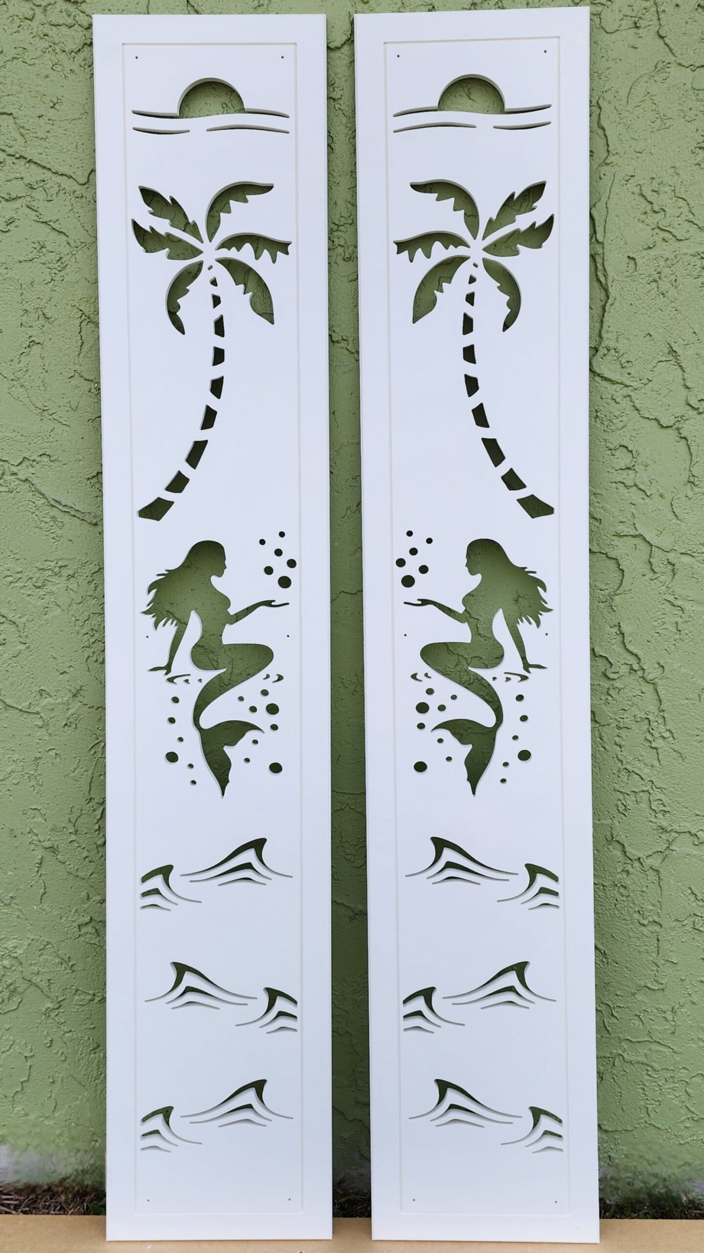 Coastal Charm Shutter Mermaid sold in pair left and right 2shuters - Image 5