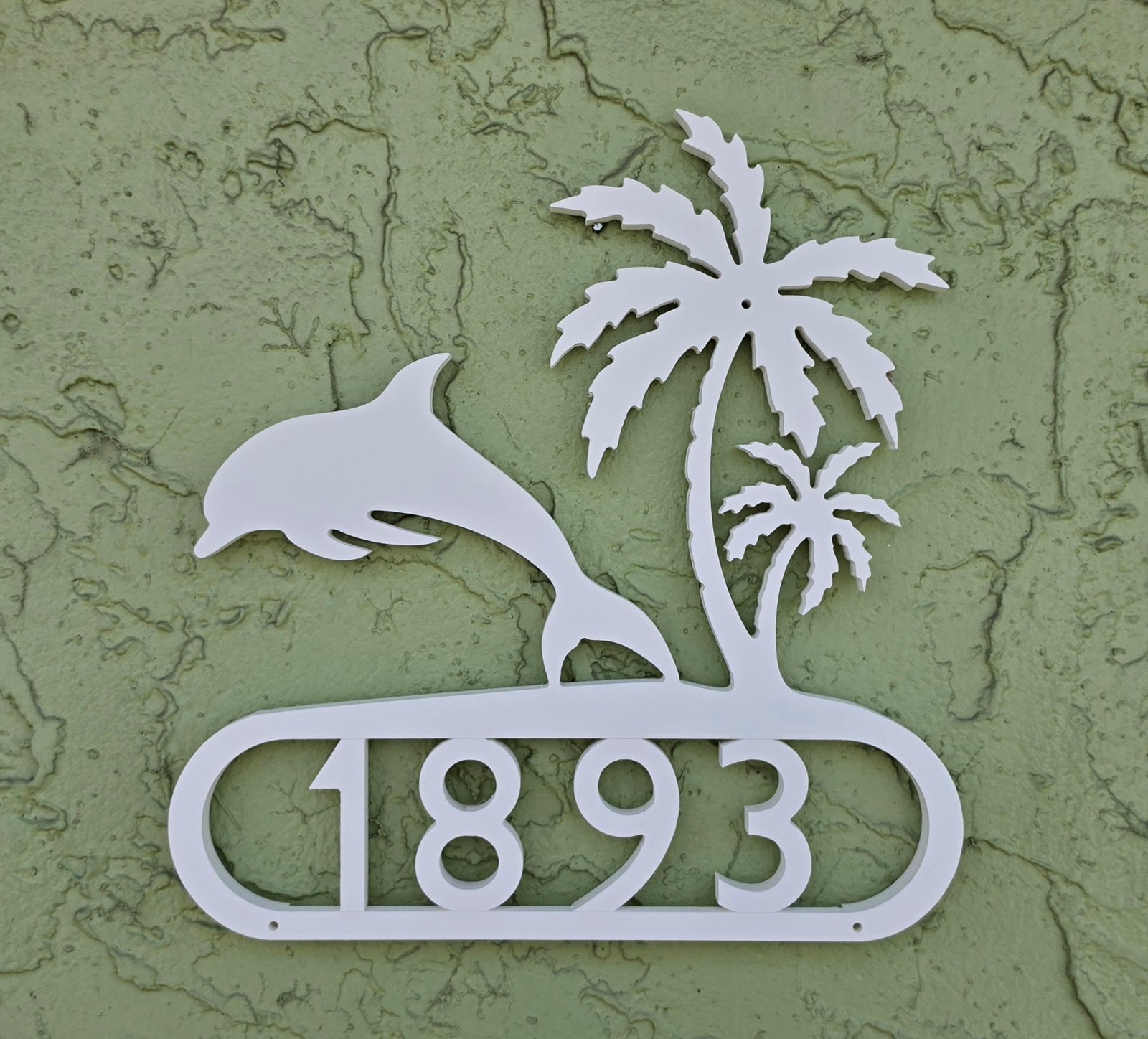 Decorative House Number Dolphin design - Image 5